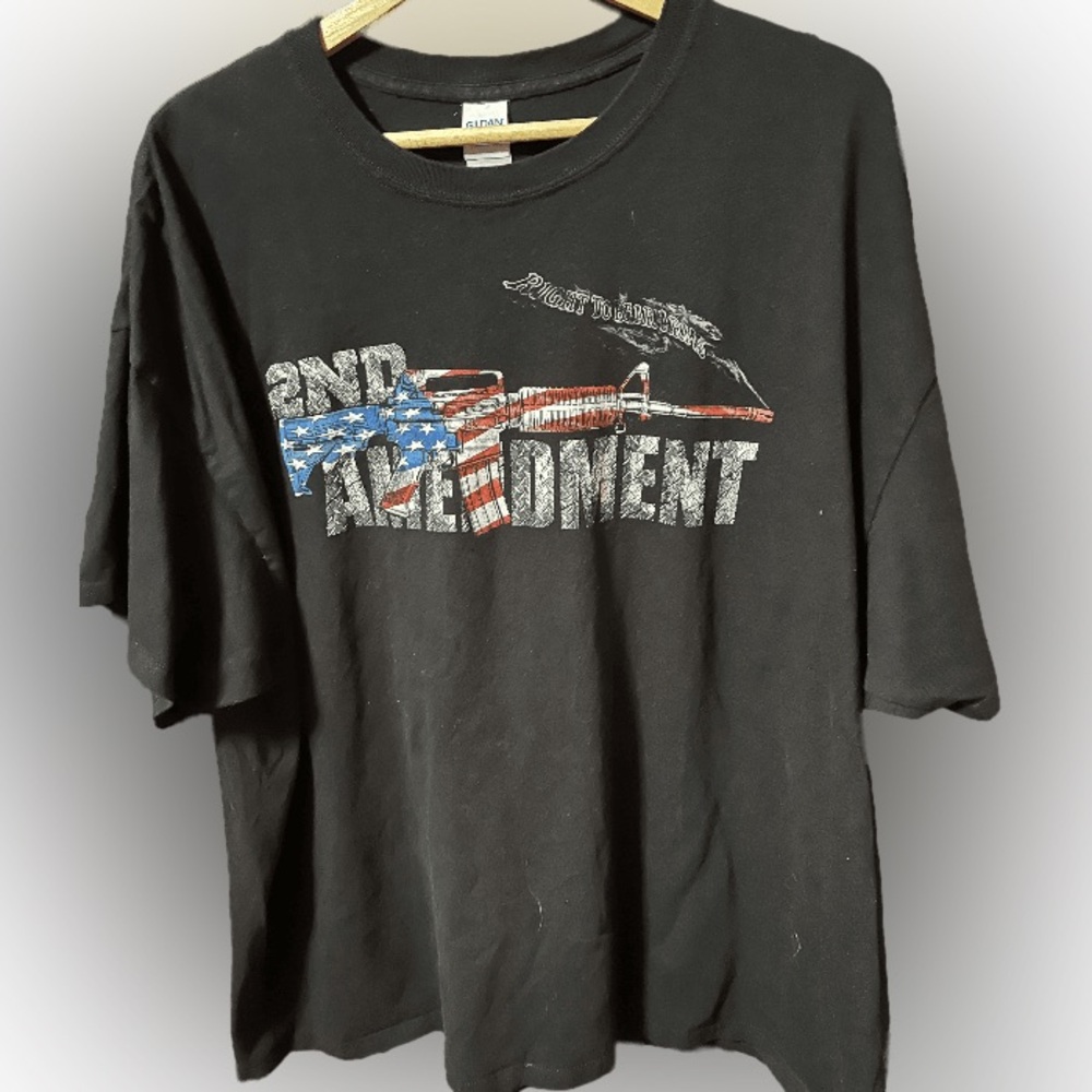 Right to Bear Arms 2nd Amendment Americana patriotic short sleeve shirt …